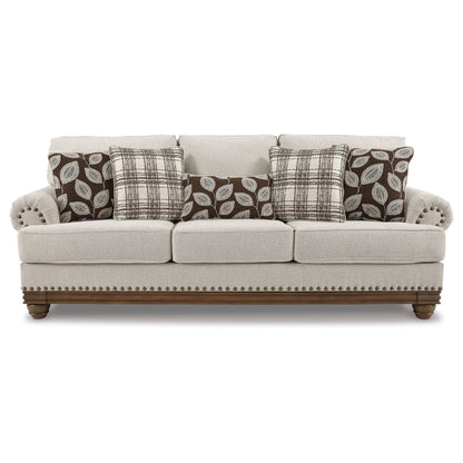 Harleson Sofa and Loveseat with Chair and Ottoman Ash-15104U4