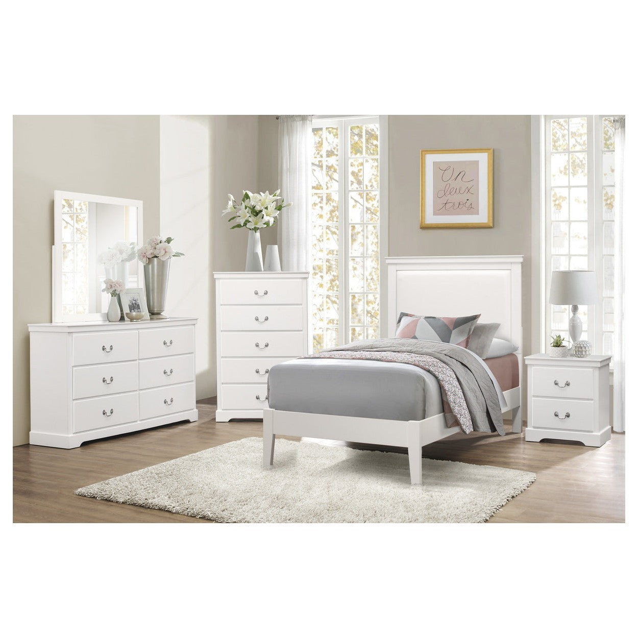 Night Stand 1519WH-4