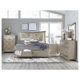Vanity Stool 1522-14WF