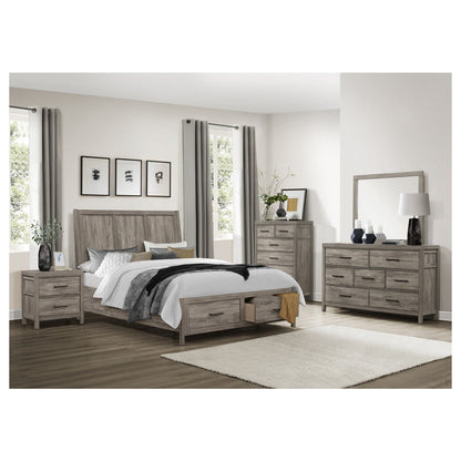 (3) QN PLFM BED W/FB STORAGE 1526-1*