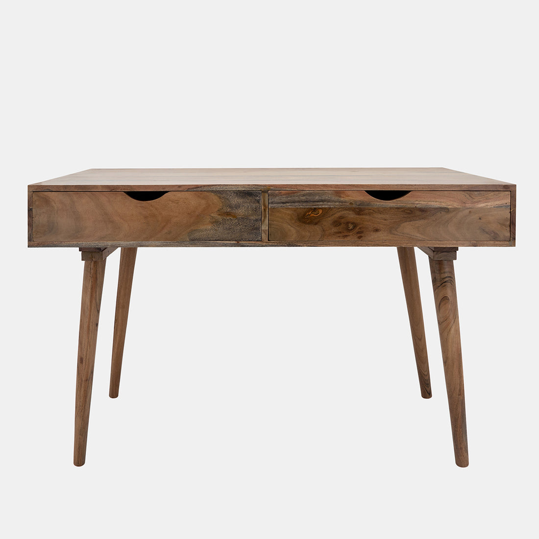 Sagebrook Home 30&quot; Wooden Writing Desk W/ 2 Drawers, Brown  Kd