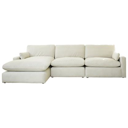 Sophie 3-Piece Sectional with Chaise Ash-15704S3
