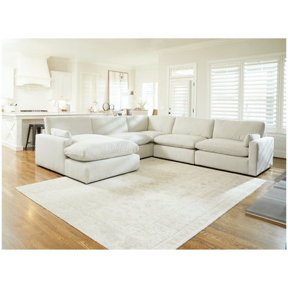 Sophie 5-Piece Sectional with Chaise Ash-15704S6