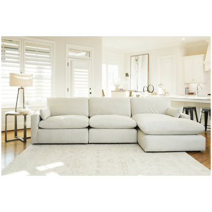 Sophie 3-Piece Sectional with Chaise Ash-15704S4