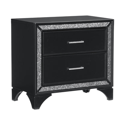 NIGHT STAND 1572BK-4