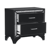 NIGHT STAND 1572BK-4