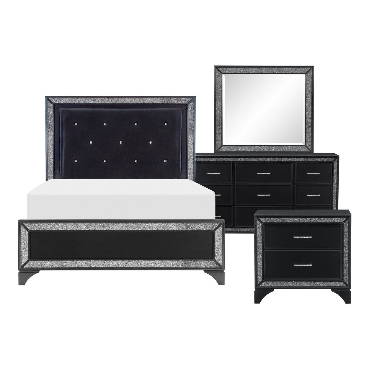 4pc Set (QB+NS+DR+MR) 1572BK-1*4