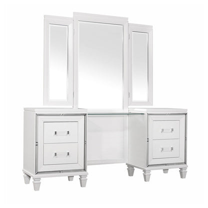 (3) Vanity Dresser with Mirror 1616W-15*
