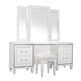 (3) Vanity Dresser with Mirror 1616W-15*