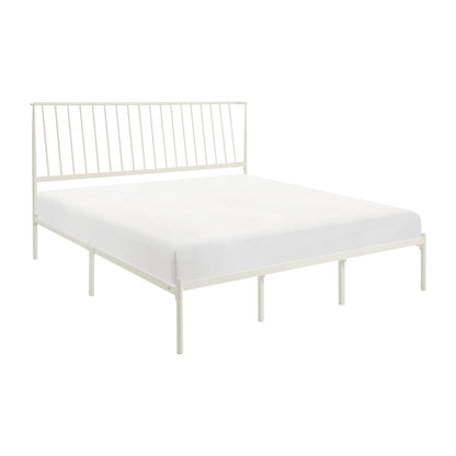 Cama con plataforma tamaño king oriental Homelegance
