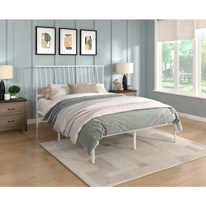 Cama con plataforma tamaño king oriental Homelegance