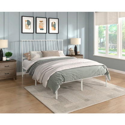Cama con plataforma tamaño king oriental Homelegance