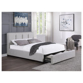 (4) Full Platform Bed with Storage Drawer 1632F-1DW*