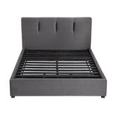 (4) Eastern King Platform Bed with Storage Drawer 1632GHK-1EKDW*