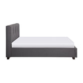 (4) Eastern King Platform Bed with Storage Drawer 1632GHK-1EKDW*