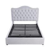 (4) Queen Platform Bed with Storage Drawers 1642-1DW*