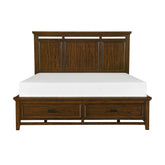 (3) Eastern King Platform Bed with Storage Footboard 1649K-1EK*
