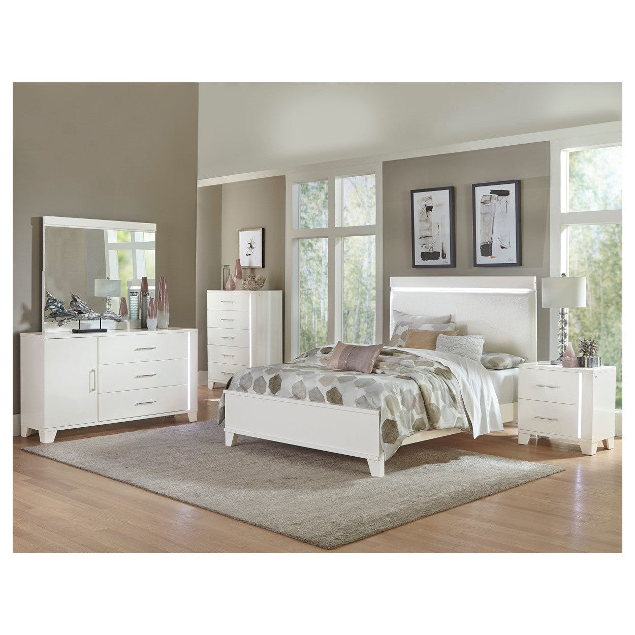 (3) Eastern King Bed 1678WK-1EK*
