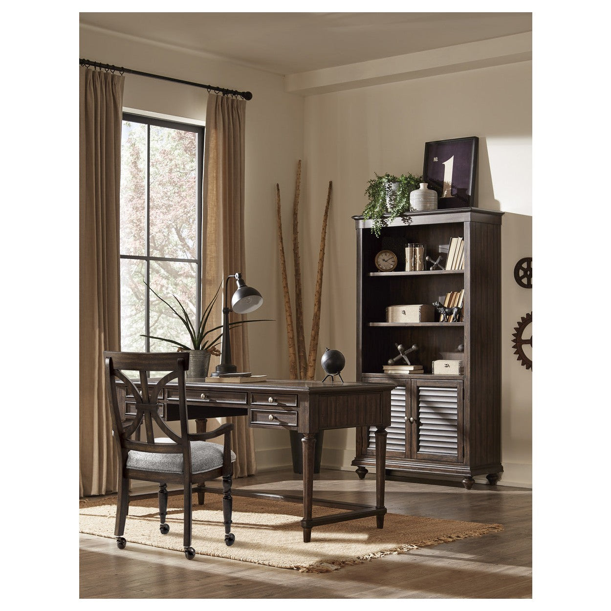 DESK CHAIR W/ CASTERS (1PC/CTN) 1689-AC