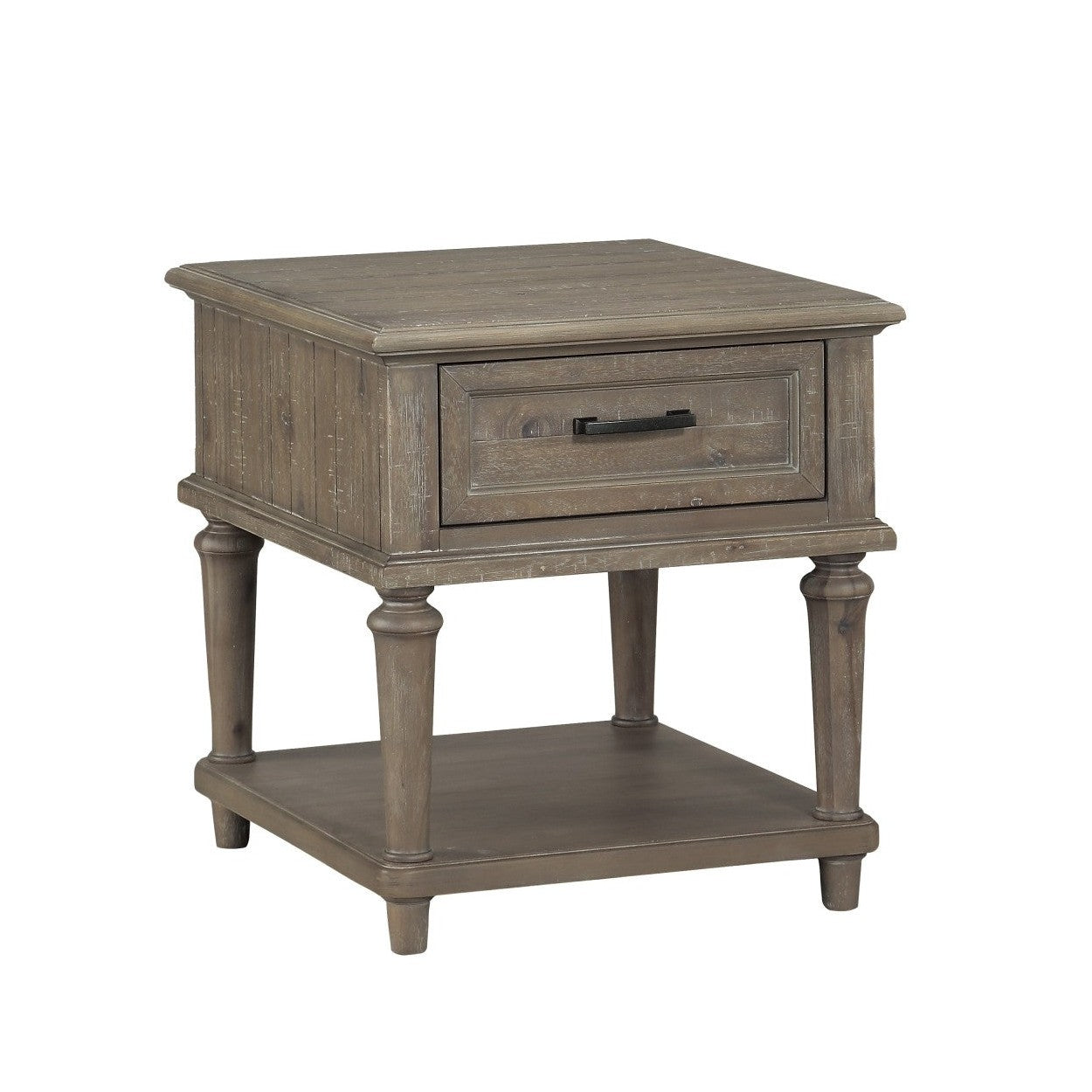 End Table With Functional Drawer, Brown 1689BR-04