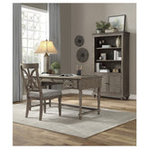 Writing Deskwith Three Working Drawers, Brown 1689BR-16
