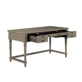 Writing Deskwith Three Working Drawers, Brown 1689BR-16