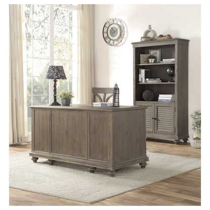 Executive Desk, Brown DESK ONLY 1689BR-17