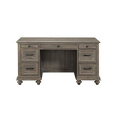 Executive Desk, Brown DESK ONLY 1689BR-17