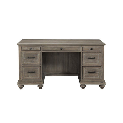 Executive Desk, Brown DESK ONLY 1689BR-17