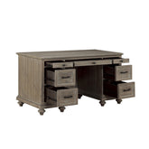 Executive Desk, Brown DESK ONLY 1689BR-17