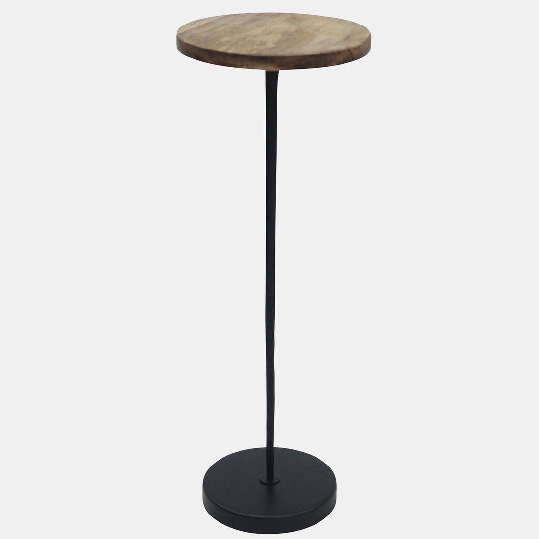 Sagebrook Home Metal/wood, 25&quot;h Drink Table, Brown/black Kd