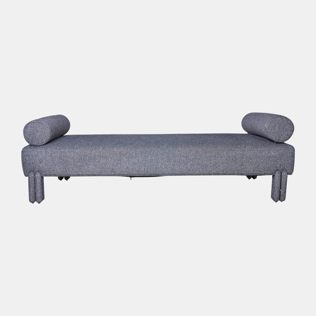 Sagebrook Home Modern Chaise Lounge - Black Kd