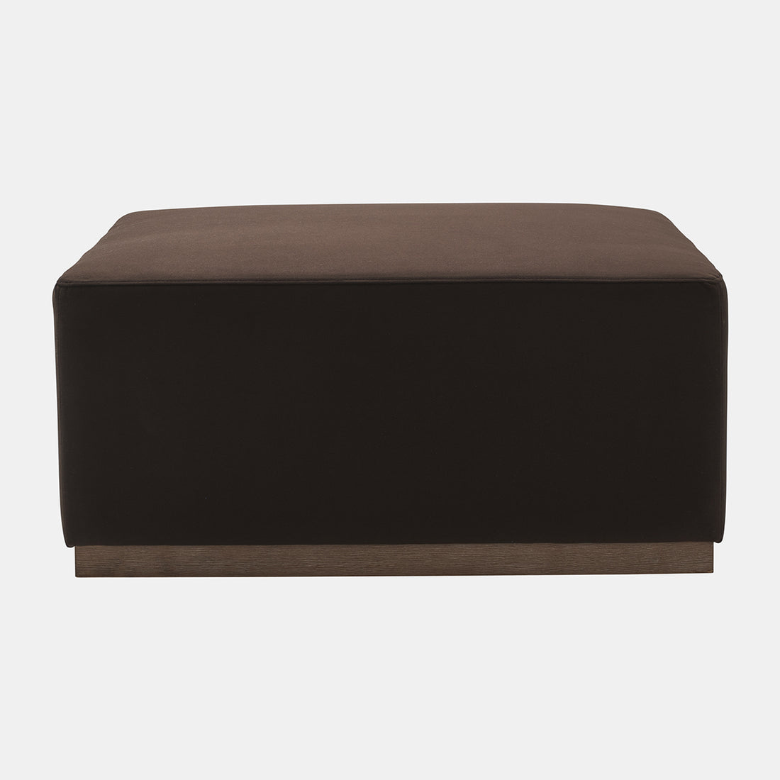 Sagebrook Home 40x18 Upholstered Square Ottoman, Brown