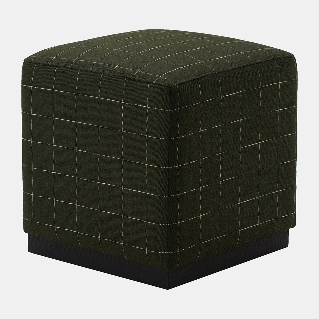 Sagebrook Home 20x20 Square Ottoman, Olive