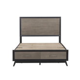 (3) FULL PLFM BED W/FB DRAWERS 1711F-1*