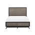 (3) FULL PLFM BED W/FB DRAWERS 1711F-1*