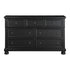 DRESSER W/HIDDEN DRAWER 1714BK-5
