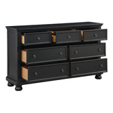 DRESSER W/HIDDEN DRAWER 1714BK-5