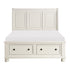 (3) EK PLFM BED W/ FB DRAWERS 1714KW-1EK*