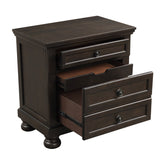 NIGHT STAND W/HIDDEN DRAWER 1718GY-4