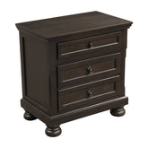 NIGHT STAND W/HIDDEN DRAWER 1718GY-4