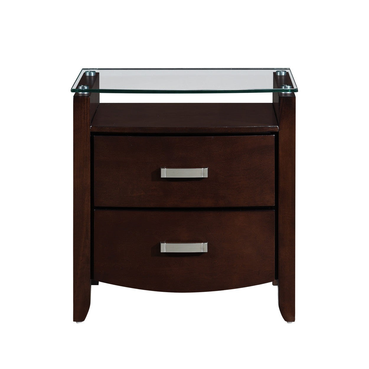 NIGHT STAND, ESPRESSO 1737NC-4