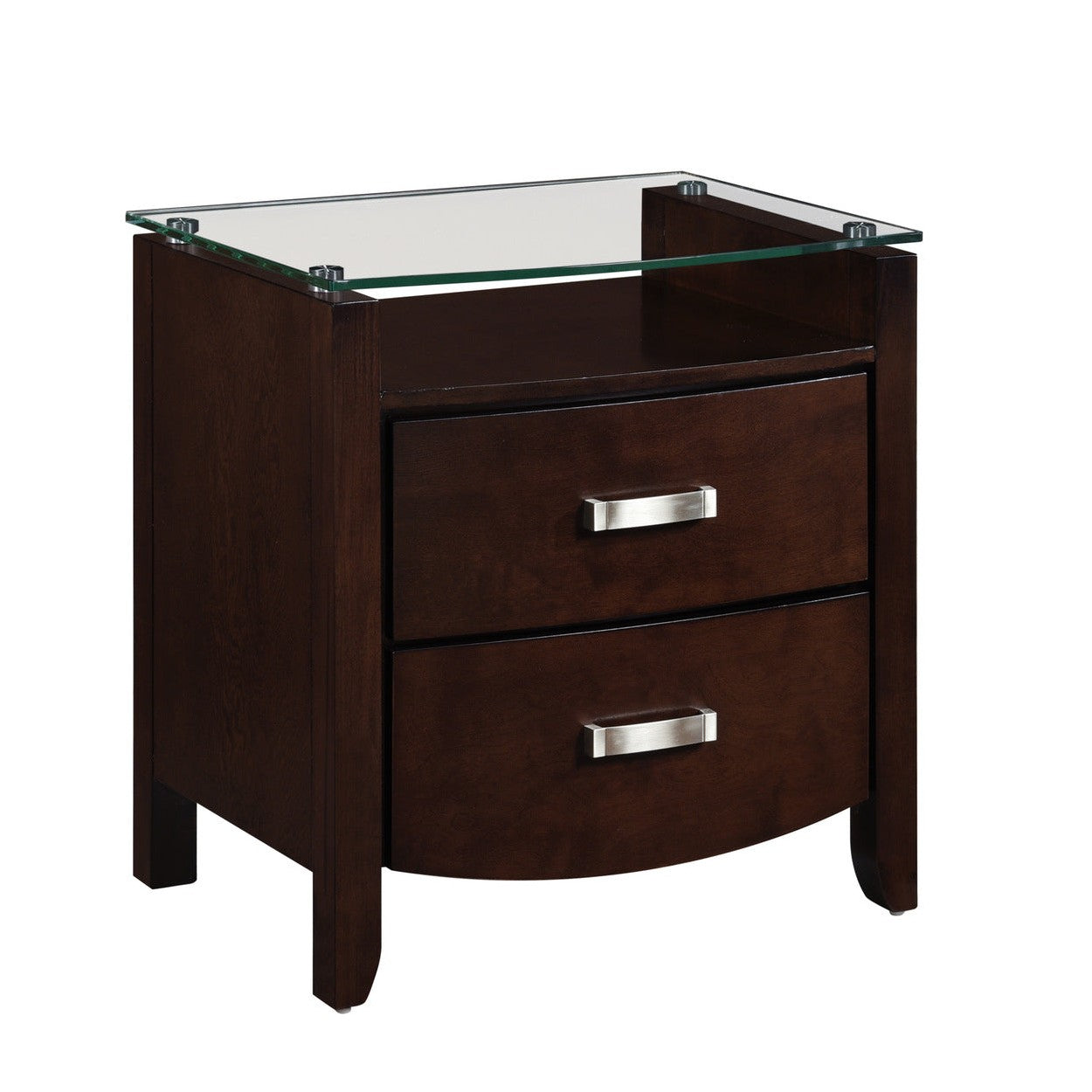 NIGHT STAND, ESPRESSO 1737NC-4