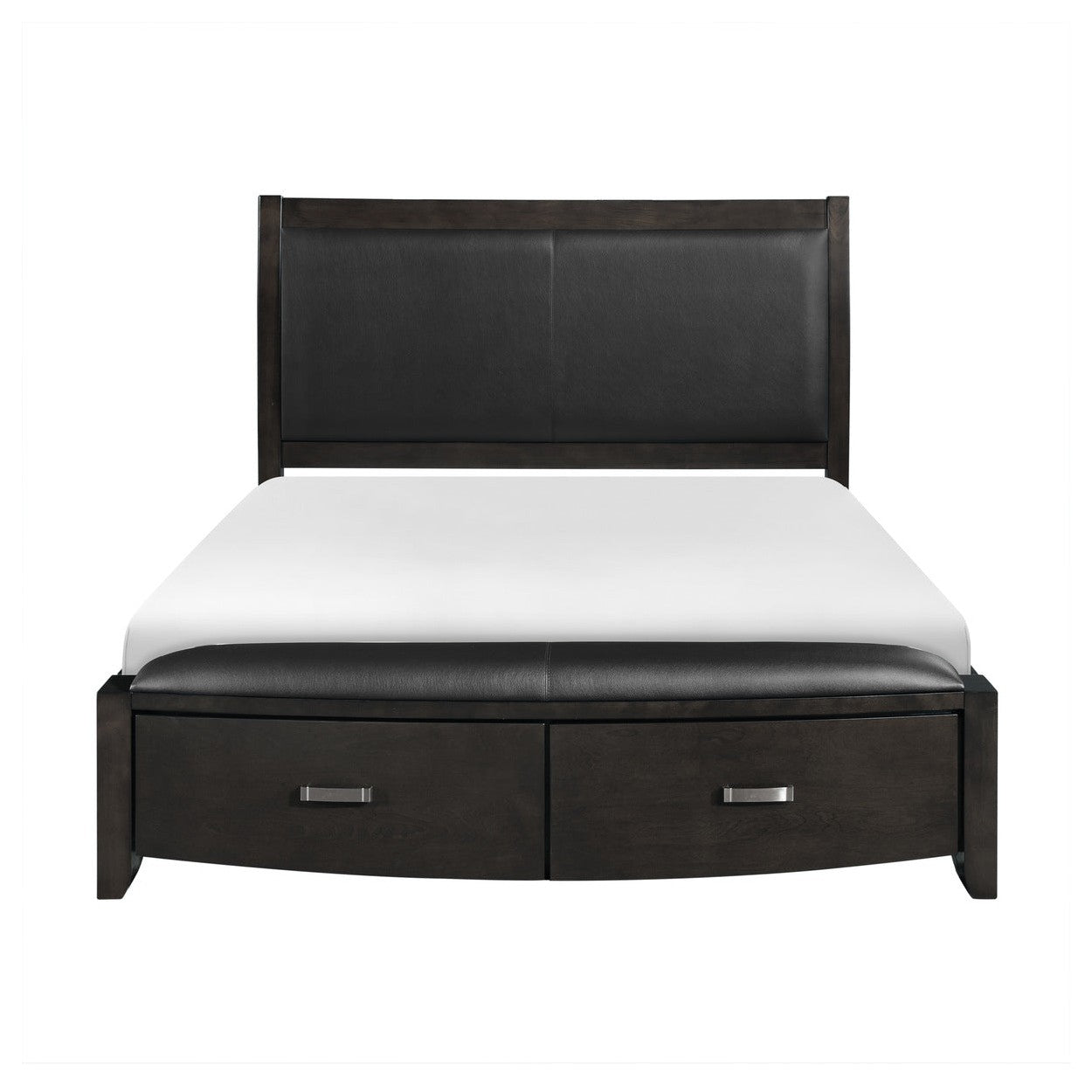 (3) E. KING PLTFRM BED, BLK P/U, GREY 1737KNGY-1EK*