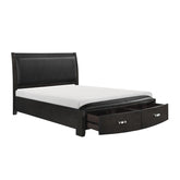 (3) E. KING PLTFRM BED, BLK P/U, GREY 1737KNGY-1EK*