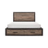 (3) QUEEN PLATFORM BED W/FB STORAGE 1762-1*