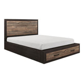 (3) QUEEN PLATFORM BED W/FB STORAGE 1762-1*