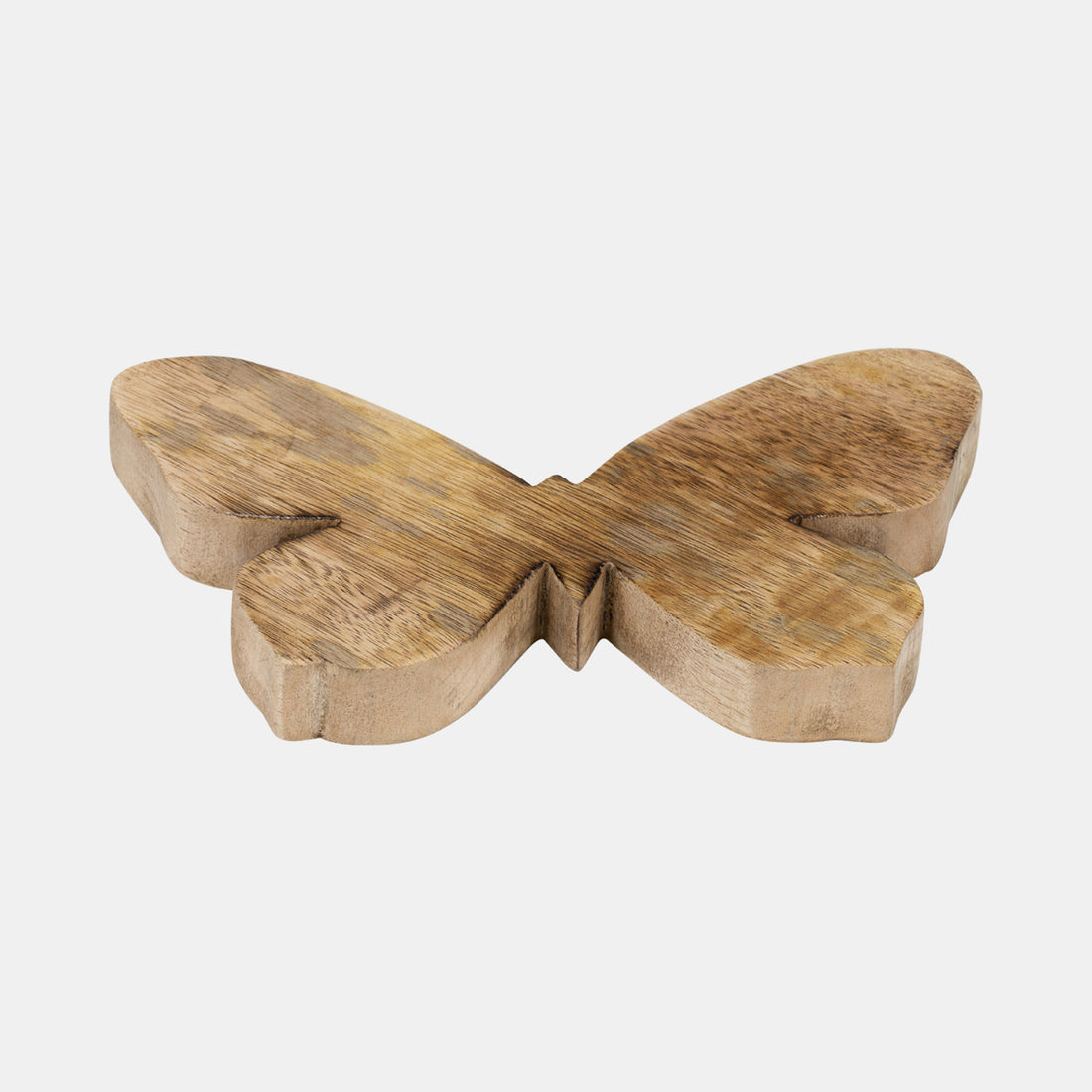 Sagebrook Home Wood, 9&quot; Butterfly Deco, Brown