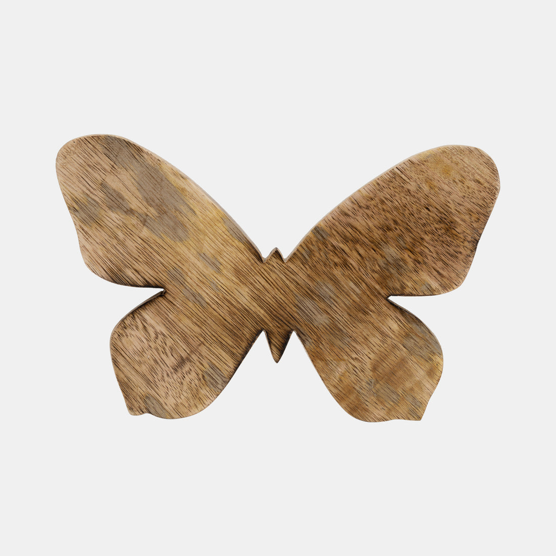 Sagebrook Home Wood, 9&quot; Butterfly Deco, Brown