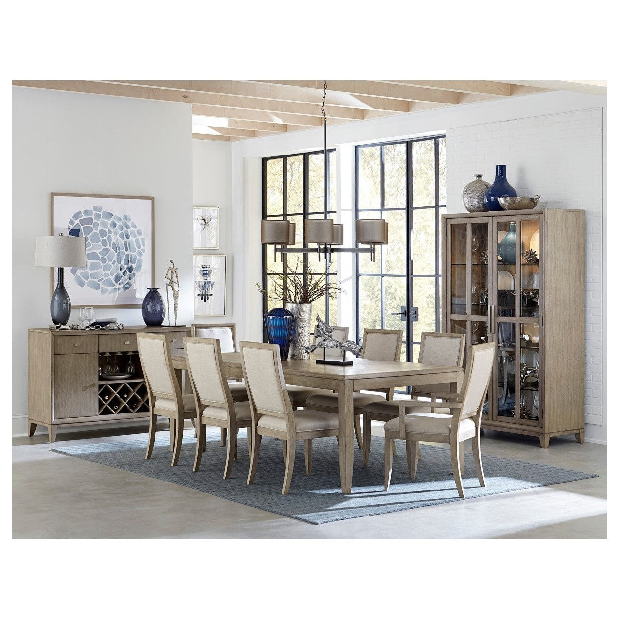 Dining Table, quarter Cut Oak Veneer 1820-86